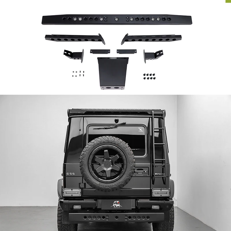 For Mercedes G Class W463 4x4 Style Rear Guard Rear Bumper Protect Rear Bull Bar 4x4 Black Exterior Parts G500 G63 4 By 4
For Mercedes G Class W463 4x4 Style Rear Guard Rear Bumper Protect Rear Bull Bar 4x4 Black Exterior Parts G500 G63 4 By 4