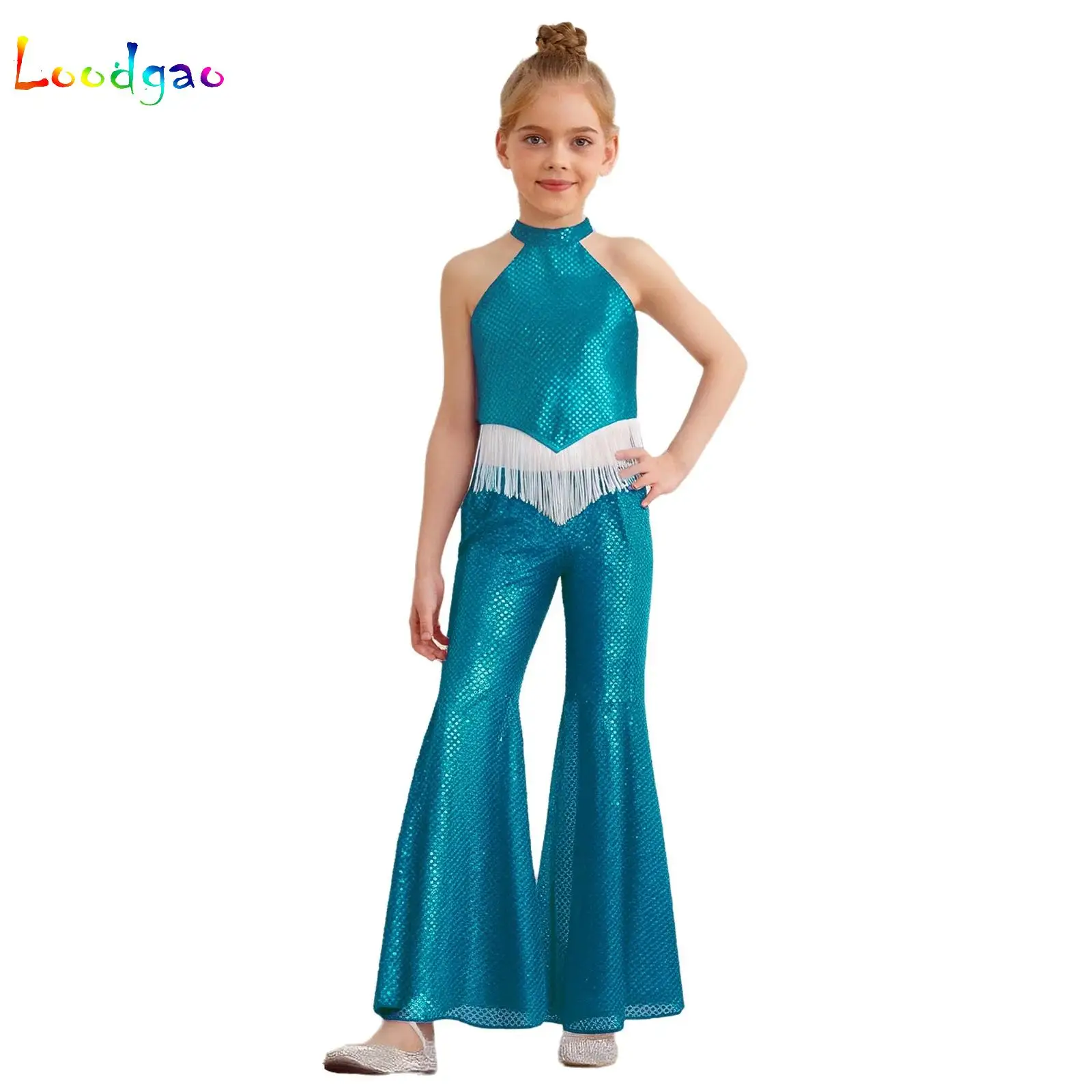 Kids Girls Sparkling Jazz Tango Tap Dance Set Halloween Carnival Disco Dance Performance Costumes Birthday Wedding Party Set
Kids Girls Sparkling Jazz Tango Tap Dance Set Halloween Carnival Disco Dance Performance Costumes Birthday Wedding Party Set