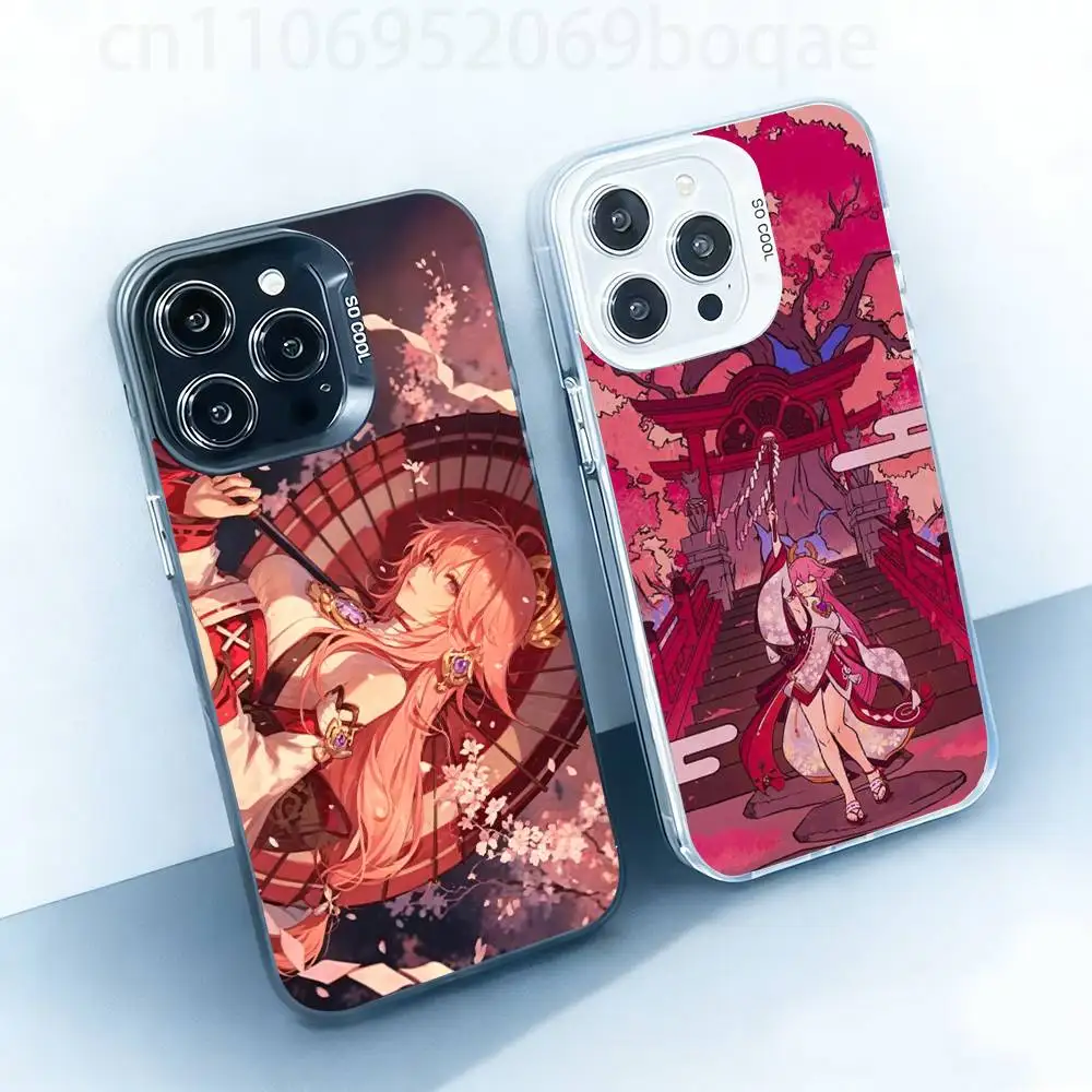 Y-Yae Miko G-Genshin Impact Hard Phone Case for IPhone 17 16 15 14 13 12 11 X XS Pro Max Plusshockproof Full Cover
Y-Yae Miko G-Genshin Impact Hard Phone Case for IPhone 17 16 15 14 13 12 11 X XS Pro Max Plusshockproof Full Cover