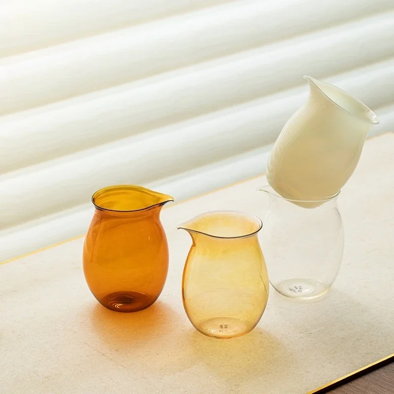 High Borosilicate Glass Fair Cup Household Kung Fu TeaSet Uniform Cup Tea Dispenser Handmade Blowing Colorful Tea Sea Ornaments
High Borosilicate Glass Fair Cup Household Kung Fu TeaSet Uniform Cup Tea Dispenser Handmade Blowing Colorful Tea Sea Ornaments