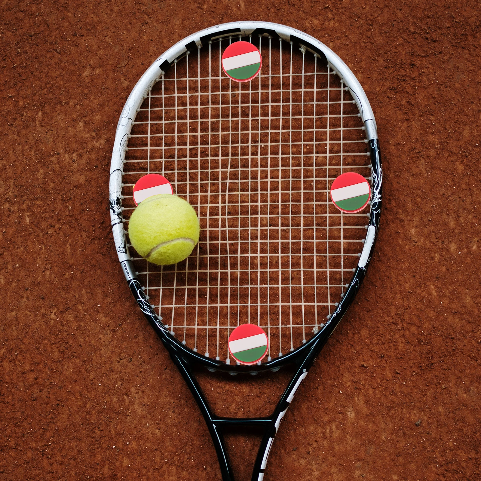 4pcs Tennis Racket Shock Absorber Vibration Dampener Silicone Lightweight Wear Resistant Anti Slip of Tennis
4pcs Tennis Racket Shock Absorber Vibration Dampener Silicone Lightweight Wear Resistant Anti Slip of Tennis