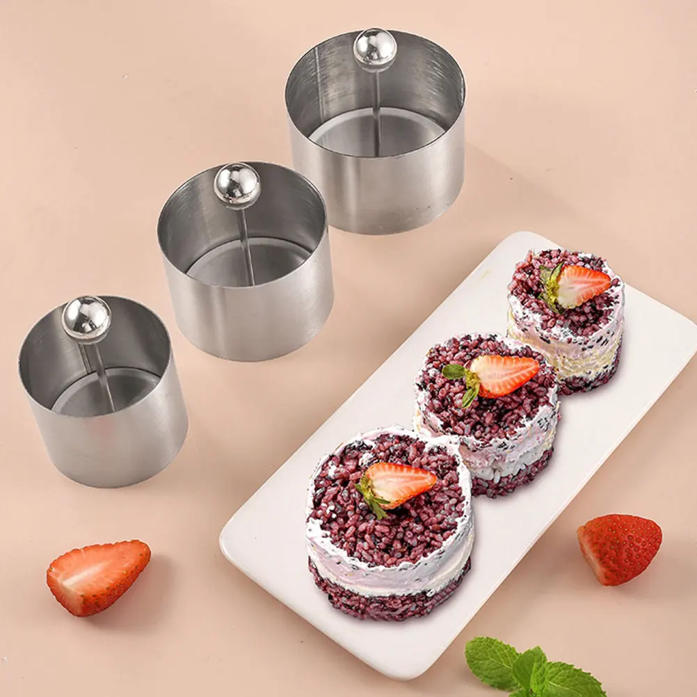 1 Set Round Stainless Steel Cold Dish Molds 8.5Cm Easy Clean Cake Ring Kitchen Utensil Baking Pan Dessert Mold Dish
1 Set Round Stainless Steel Cold Dish Molds 8.5Cm Easy Clean Cake Ring Kitchen Utensil Baking Pan Dessert Mold Dish