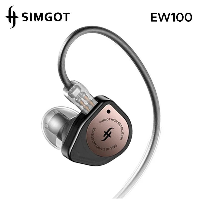 SIMGOT EW100 Earphones in-Ear Wired HiFi Monitor Music Headphones 10mm Dual Chamber Dynamic Earbuds High Quality Gaming Headset
SIMGOT EW100 Earphones in-Ear Wired HiFi Monitor Music Headphones 10mm Dual Chamber Dynamic Earbuds High Quality Gaming Headset