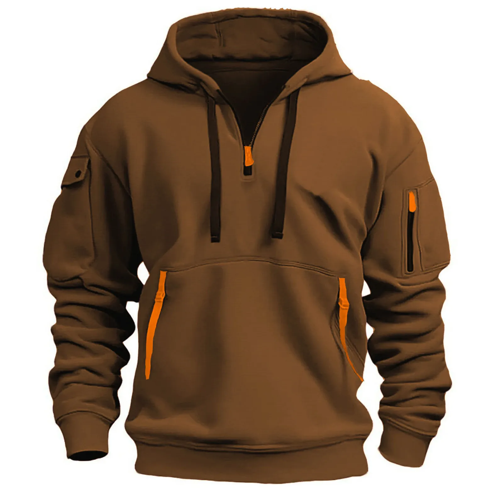 Men's Spring And Autumn Long Sleeved Hoodie Men's Casual Unique Outdoor Design Solid Outdoor Outdoor Clothing Windbreaker
Men's Spring And Autumn Long Sleeved Hoodie Men's Casual Unique Outdoor Design Solid Outdoor Outdoor Clothing Windbreaker
