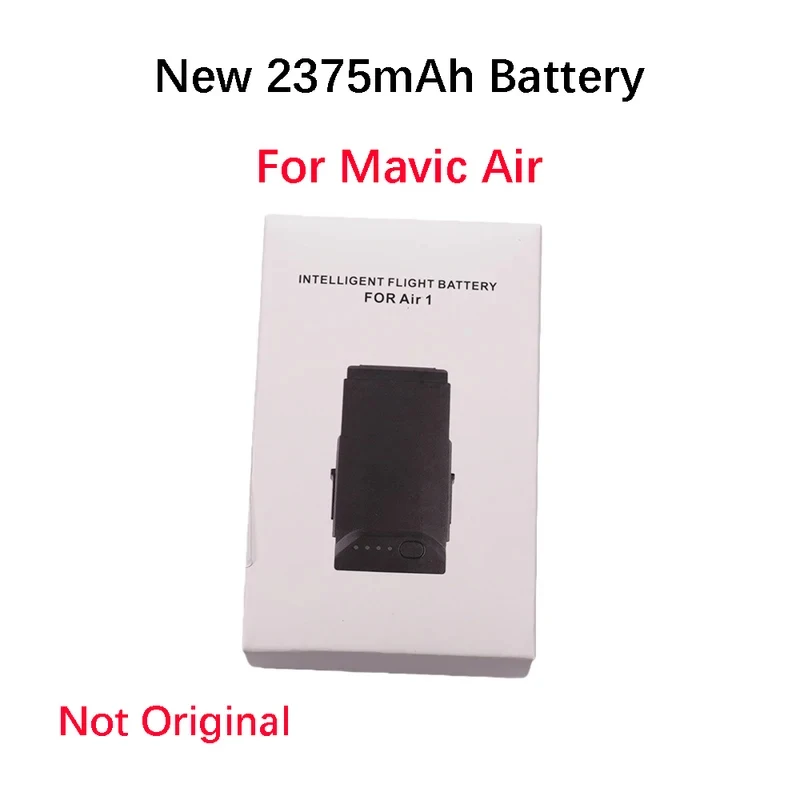 New 2375mAh Intelligent Battery for Accessories Spare Parts Battery for Mavic Air Drone Repair Part Not Original
New 2375mAh Intelligent Battery for Accessories Spare Parts Battery for Mavic Air Drone Repair Part Not Original
