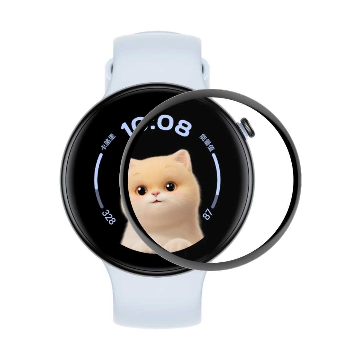Для Honor Watch Fit Vitality Edition Защитная пленка для экрана 3D изогнутый ПК + ультра прозрачная пленка из ПММА - прозрачная
Для Honor Watch Fit Vitality Edition Защитная пленка для экрана 3D изогнутый ПК + ультра прозрачная пленка из ПММА - прозрачная