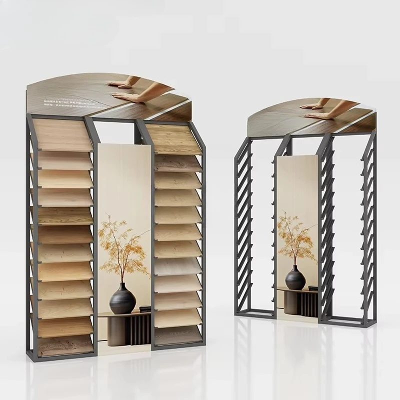 &c Wooden Floor Metal Display Stand Color Palette Display Stand Floor Display Rack for Building Material Showroom
&c Wooden Floor Metal Display Stand Color Palette Display Stand Floor Display Rack for Building Material Showroom