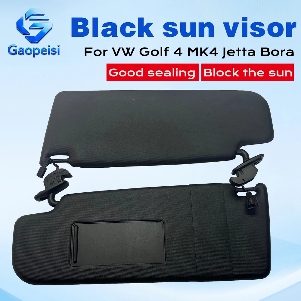 Car Interior Sun Visor Black With Light Version For VW Golf 4 MK4 Jetta Bora
Car Interior Sun Visor Black With Light Version For VW Golf 4 MK4 Jetta Bora