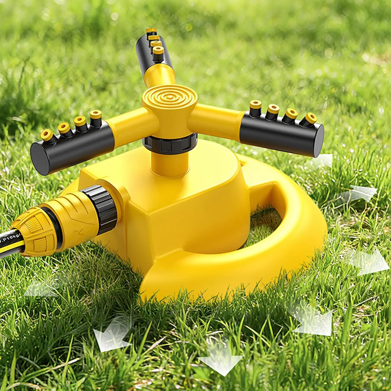 Sprinklers For Yard 3-arm 360 Degree Rotating Powerful Sprayer Lawn Garden Sprinklers For Irrigation Backyard Garden Patio Park
Sprinklers For Yard 3-arm 360 Degree Rotating Powerful Sprayer Lawn Garden Sprinklers For Irrigation Backyard Garden Patio Park