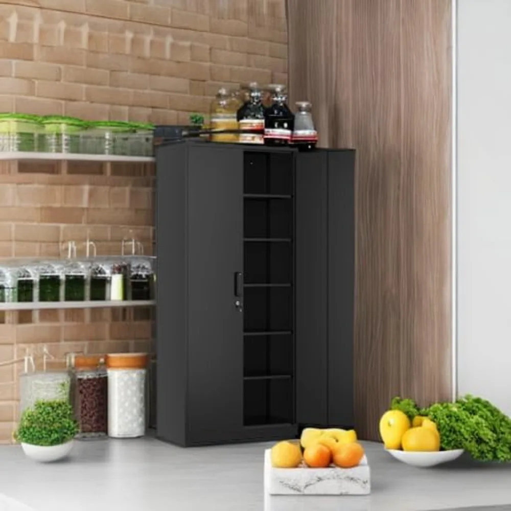 Steel Storage Cabinet with Adjustable Shelves, Garage Shelving Cabinet Tool Cabinet for Garage Storage
Steel Storage Cabinet with Adjustable Shelves, Garage Shelving Cabinet Tool Cabinet for Garage Storage
