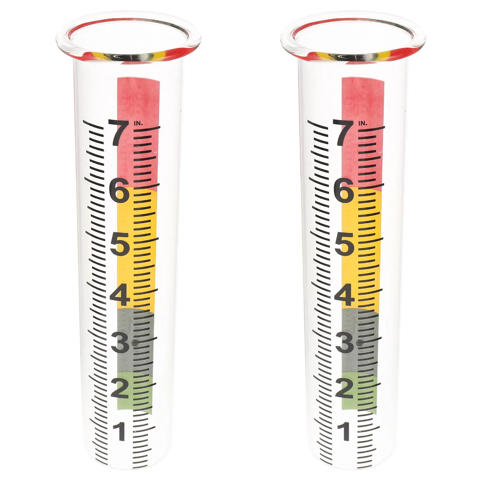 2Pcs Accurate Rain Gauge Outdoor Freeze Proof Glass Tube Clear Scale Rain Measurement Tool for Garden Yard Deck Lawn Rainfall
2Pcs Accurate Rain Gauge Outdoor Freeze Proof Glass Tube Clear Scale Rain Measurement Tool for Garden Yard Deck Lawn Rainfall