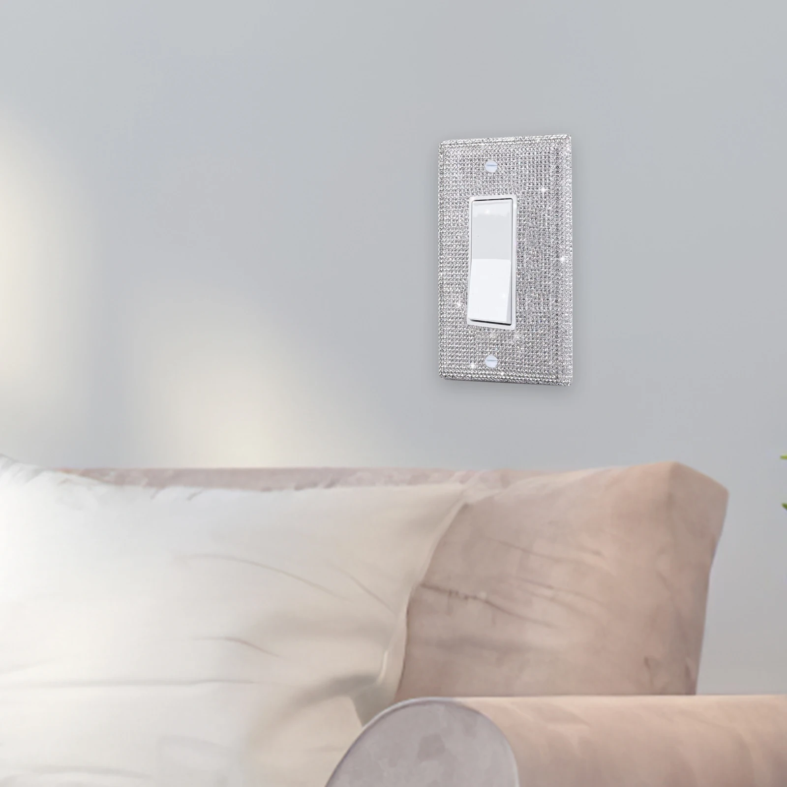 Switch Panel Glitter Cover Decorative PC Plastic Mirror Light Bling Outlet Socket Guard Plates
Switch Panel Glitter Cover Decorative PC Plastic Mirror Light Bling Outlet Socket Guard Plates
