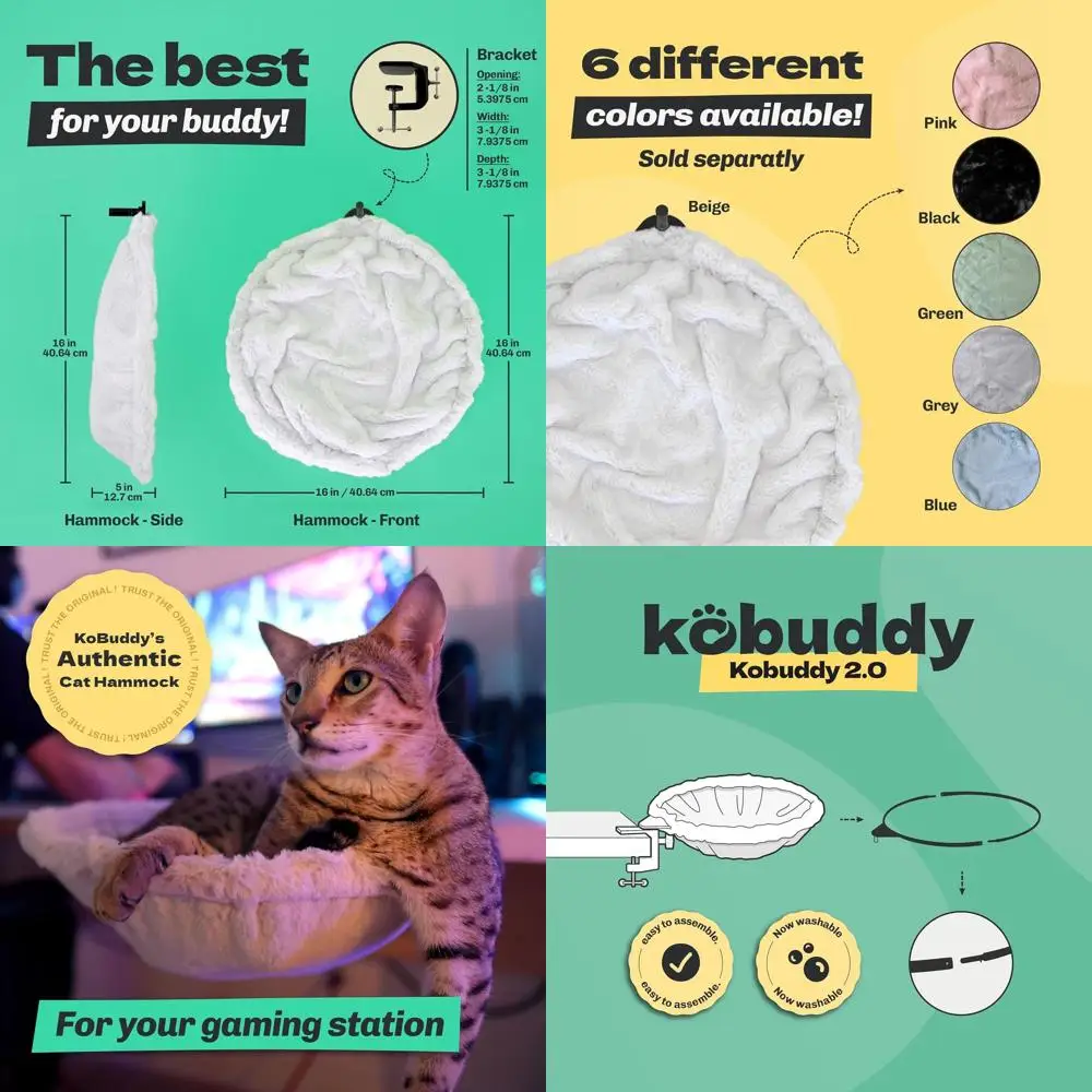 Durable Ergonomic cat Desk Bed for Remote Workers, Gamers, and Office Staff – Quality Sturdy Desk Cat Bed, Comfortable and Origi
Durable Ergonomic cat Desk Bed for Remote Workers, Gamers, and Office Staff – Quality Sturdy Desk Cat Bed, Comfortable and Origi