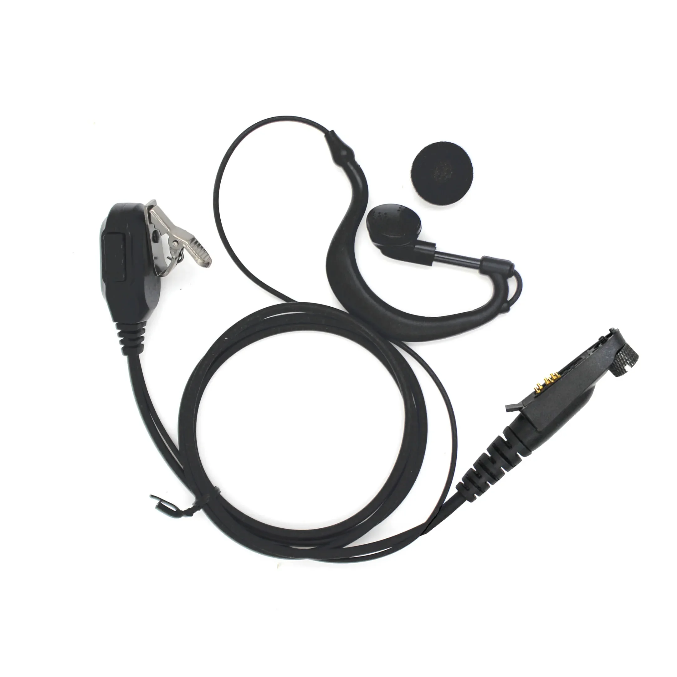 G-type Earhook Earpiece Thick Braided Wire Walkie Talkie Headset For Anysecu W5 W6 Handheld Transceiver
G-type Earhook Earpiece Thick Braided Wire Walkie Talkie Headset For Anysecu W5 W6 Handheld Transceiver
