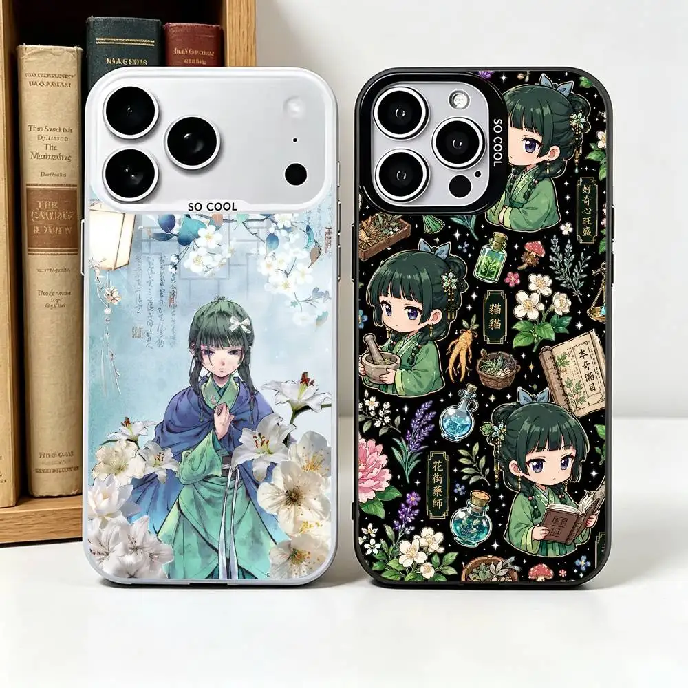 Anime The Apothecary- D-Diaries M-Mao M-Mao Phone Case For iPhone 17,16,15,14,13,12,11 Plus Pro Max Colored Silver Funda Bumbe
Anime The Apothecary- D-Diaries M-Mao M-Mao Phone Case For iPhone 17,16,15,14,13,12,11 Plus Pro Max Colored Silver Funda Bumbe