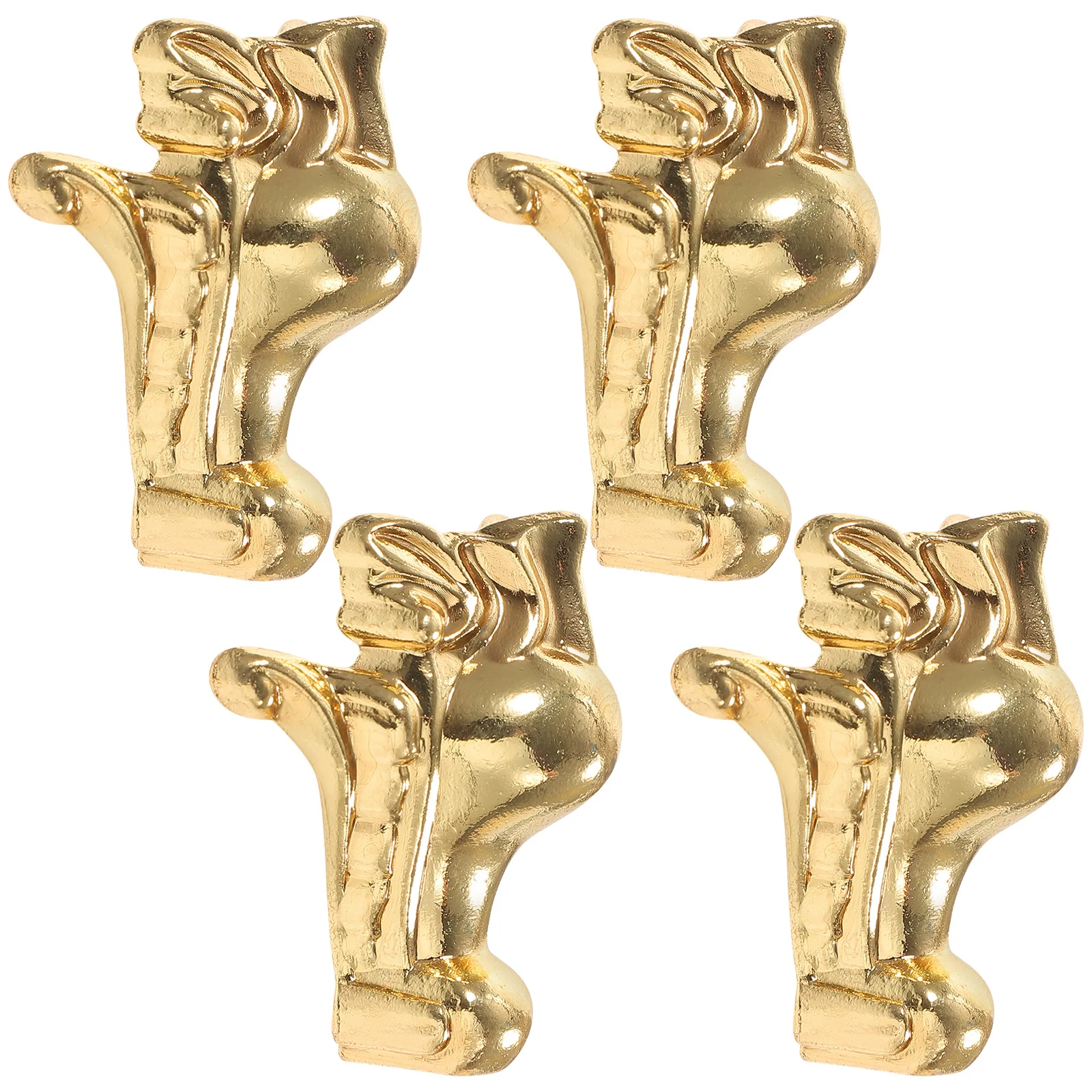 4pcs Decorative Corner Guards For Jewelry Box Vintage Metal Feet Protection Wooden Gift Chests Box Legs Furniture Hardware
4pcs Decorative Corner Guards For Jewelry Box Vintage Metal Feet Protection Wooden Gift Chests Box Legs Furniture Hardware