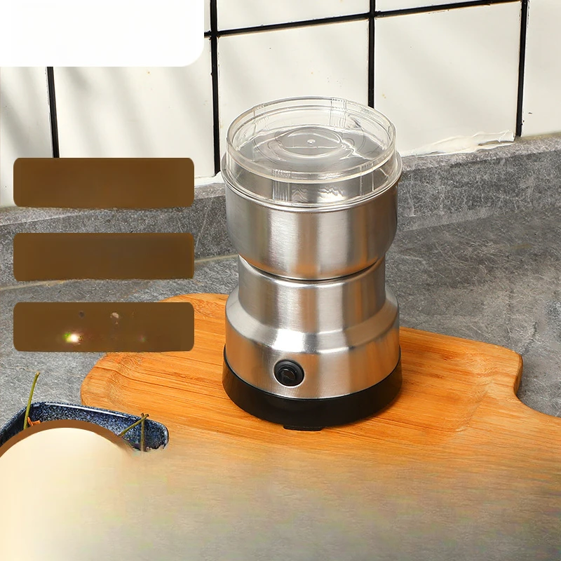 Coffee Grinders High Power Motor Thickened Food Grade Kitchen Appliances Cooking Machine 430 Stainless Steel Home
Coffee Grinders High Power Motor Thickened Food Grade Kitchen Appliances Cooking Machine 430 Stainless Steel Home