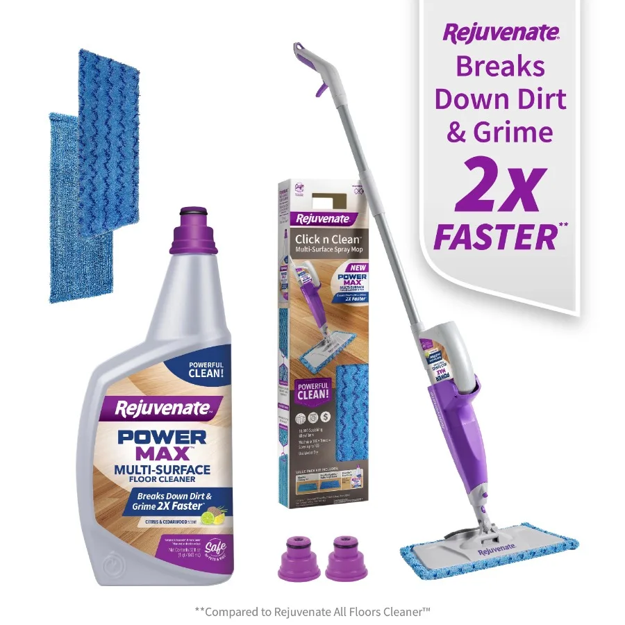 Click n Clean Multi-Surface Spray Mop All-in-One Kit, 1 Count
Click n Clean Multi-Surface Spray Mop All-in-One Kit, 1 Count