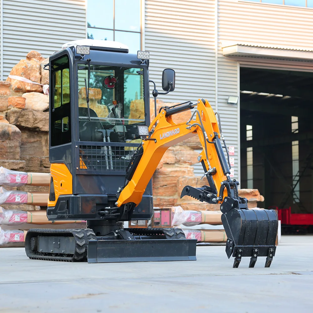 2 Ton Mini Excavator With Cab Custom CE Euro 5 Kubota Engine Hydraulic Small Digger Earth-Moving Machine Mini Excavator For Sale
2 Ton Mini Excavator With Cab Custom CE Euro 5 Kubota Engine Hydraulic Small Digger Earth-Moving Machine Mini Excavator For Sale