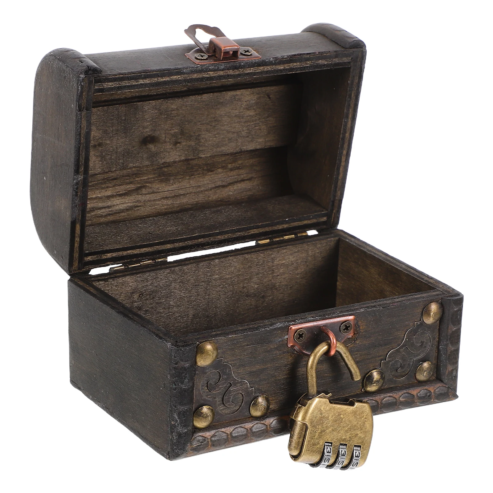 1 set Retro Wooden Storage Box Vintage Jewelry Organizer Lockable Travel Keepsake Chest Container Wooden Display
1 set Retro Wooden Storage Box Vintage Jewelry Organizer Lockable Travel Keepsake Chest Container Wooden Display
