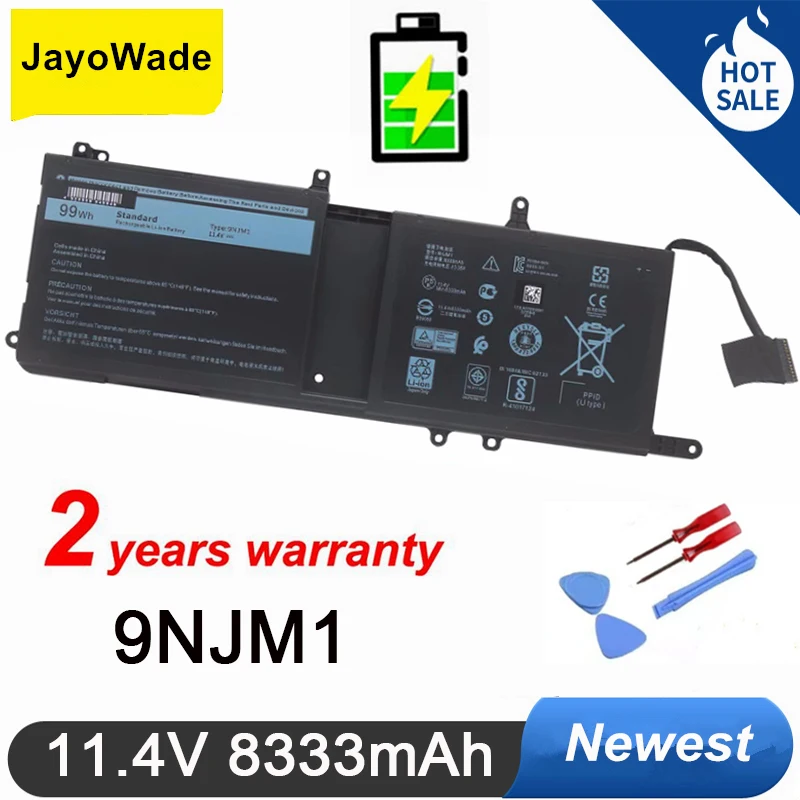 Заводская батарея 9NJM1 для ноутбука Dell Alienware 15 R3 R4 17 R4 R5 Series Notebook P31E P69F 44T2R HF250 MG2YH 11,4 V 99WH 9NJM1
Заводская батарея 9NJM1 для ноутбука Dell Alienware 15 R3 R4 17 R4 R5 Series Notebook P31E P69F 44T2R HF250 MG2YH 11,4 V 99WH 9NJM1