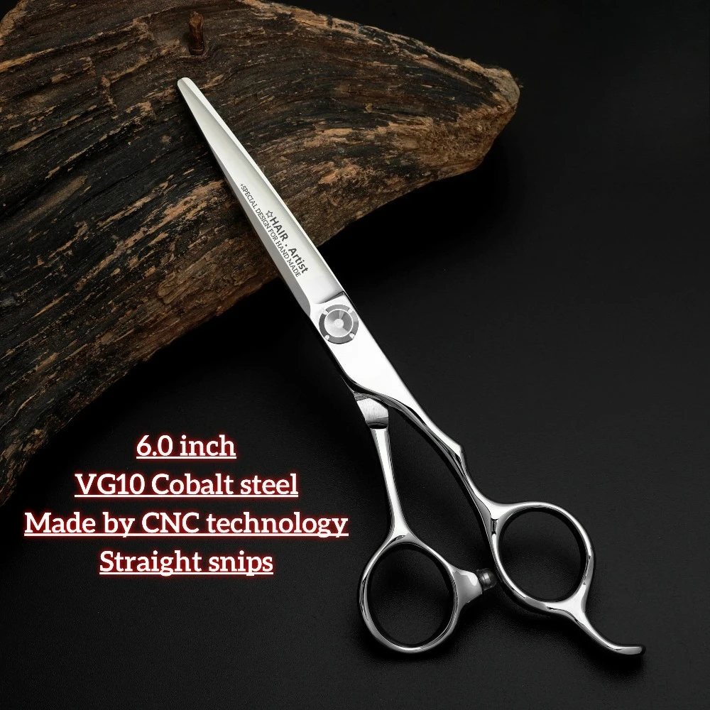 Профессиональные парикмахерские ножницы, 6,2 дюйма, с двойным подшипниковым механизмом, сталь VG10, высококачественные парикмахерские принадлежности
Профессиональные парикмахерские ножницы, 6,2 дюйма, с двойным подшипниковым механизмом, сталь VG10, высококачественные парикмахерские принадлежности