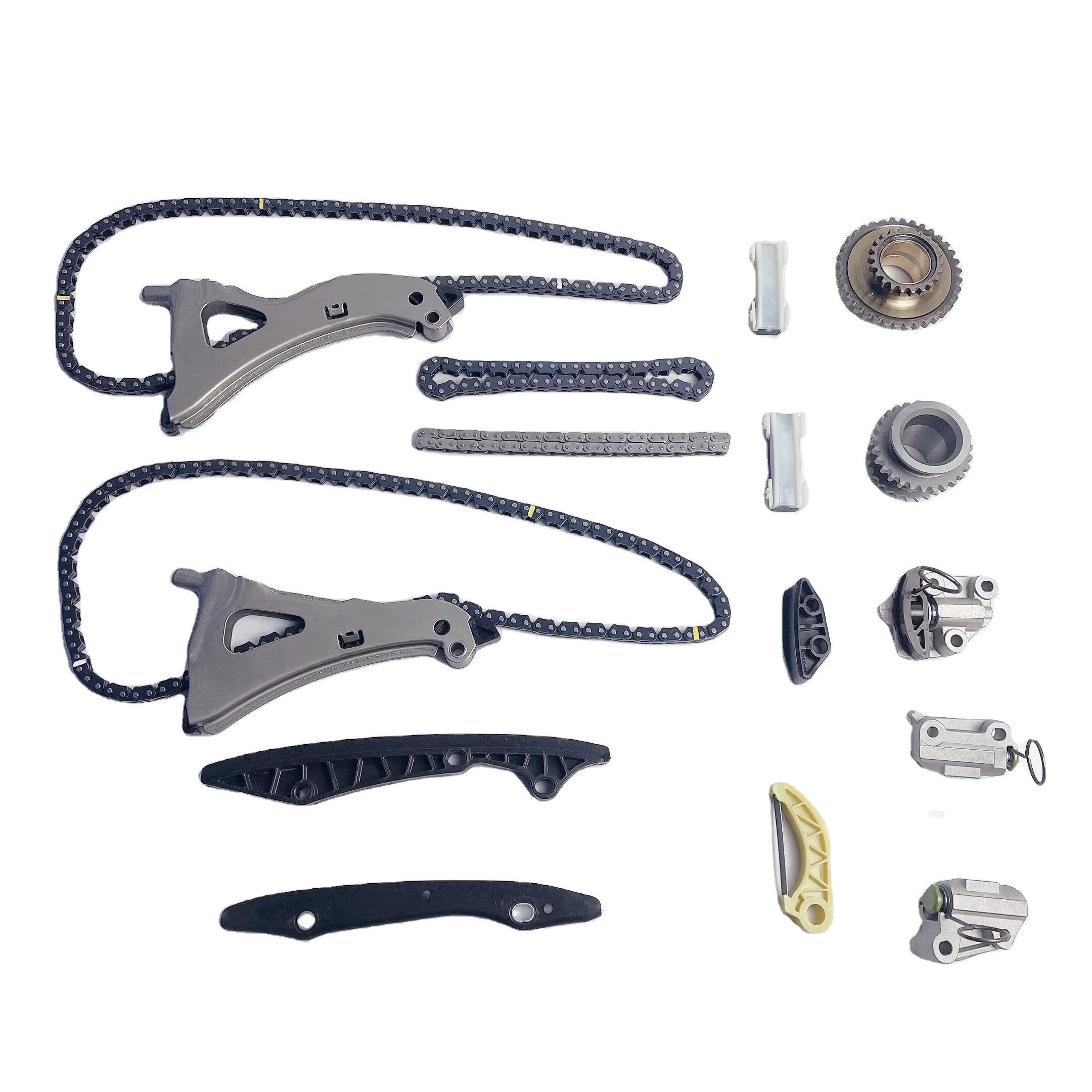 High Quality Overhaul Timing Chain Guide Tensioner Kit for Mercedes-Benz M278 M157 4.7T 5.5T A2780503816 A0009935576
High Quality Overhaul Timing Chain Guide Tensioner Kit for Mercedes-Benz M278 M157 4.7T 5.5T A2780503816 A0009935576