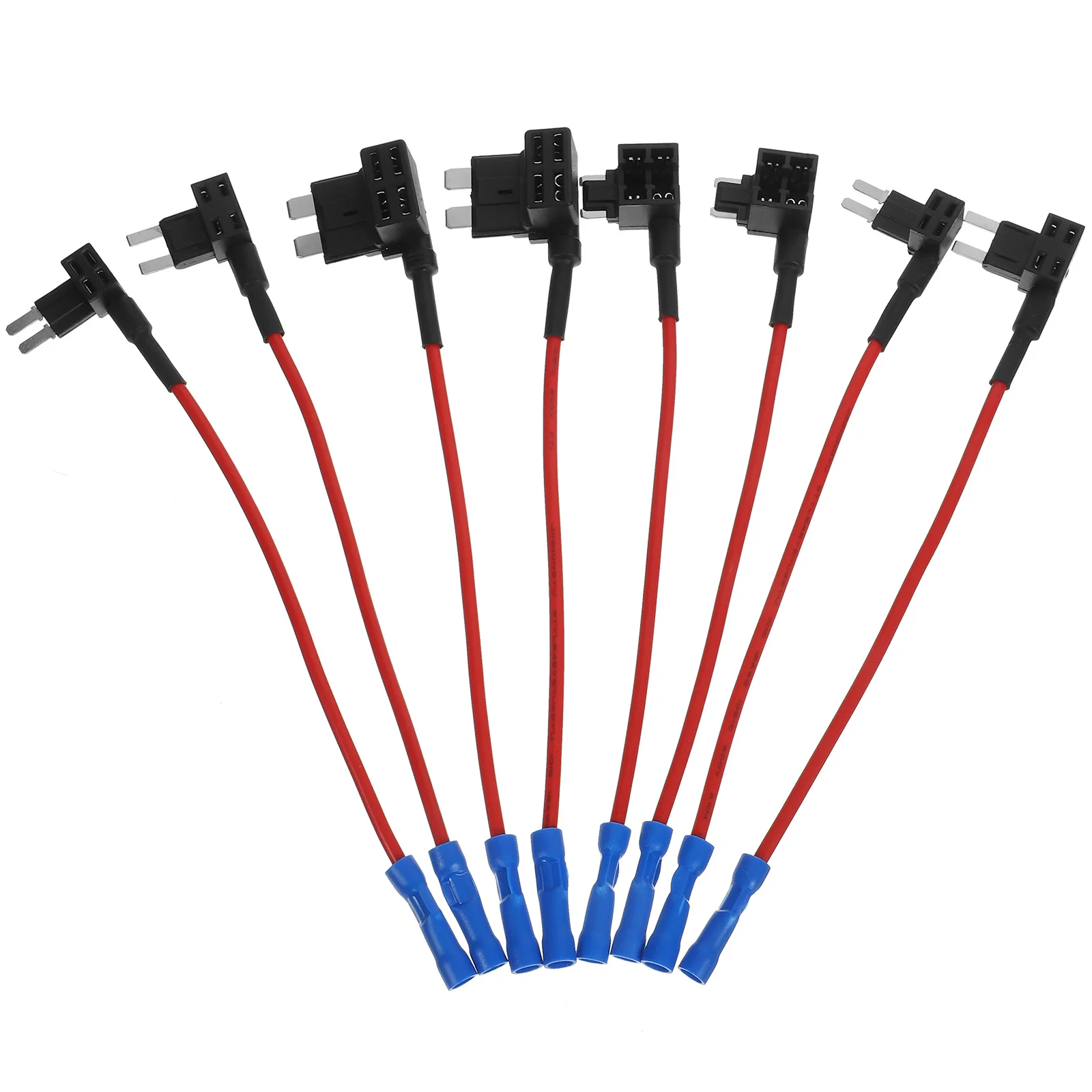 8pcs Automotive Holder Kit Inline Fuse Tap Adapter Socket Car Durable Heavy Duty Fuse Holder For Dash Cam Truck Car Accessories 
8pcs Automotive Holder Kit Inline Fuse Tap Adapter Socket Car Durable Heavy Duty Fuse Holder For Dash Cam Truck Car Accessories