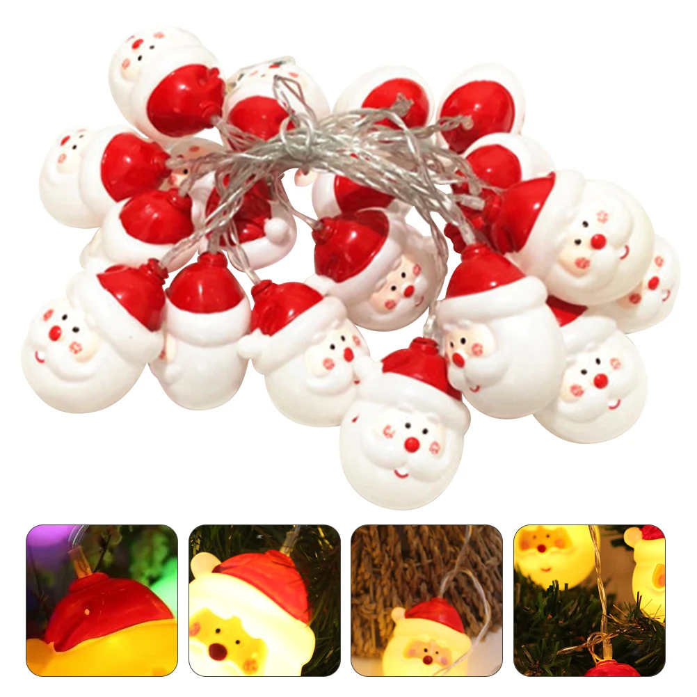 Santa Claus String Lights Christmas Decor Decorative Colorful LED Atmosphere Lamp Vintage
Santa Claus String Lights Christmas Decor Decorative Colorful LED Atmosphere Lamp Vintage