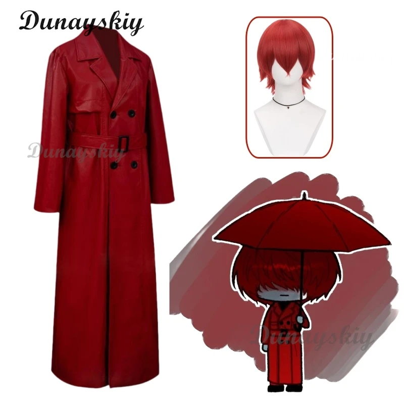 Homicipher Cosplay Mr Scarletella Costume Wig Red Coat Uniform The Enigmatic Antagonist Role Play For Halloween Customized
Homicipher Cosplay Mr Scarletella Costume Wig Red Coat Uniform The Enigmatic Antagonist Role Play For Halloween Customized