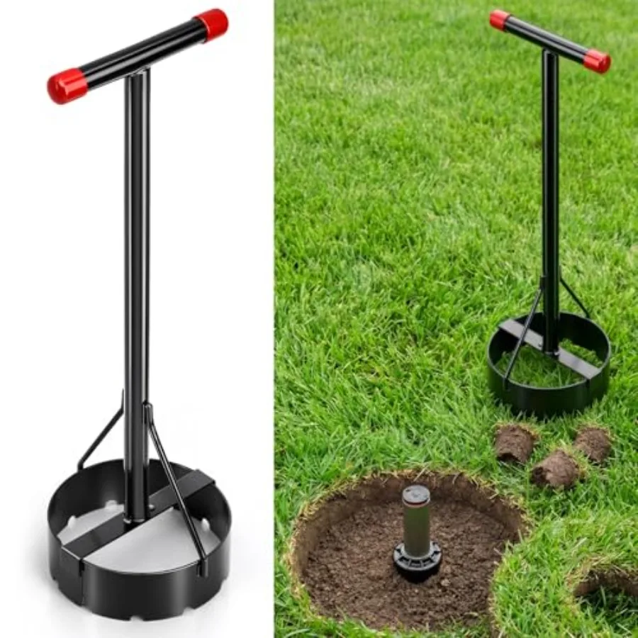 7 Inch Sprinkler Donut Cutter with Steel Vinyl Coated Handle for Precise Grass Cutting Around Sprinkler Heads Efficient Lawn Ca
7 Inch Sprinkler Donut Cutter with Steel Vinyl Coated Handle for Precise Grass Cutting Around Sprinkler Heads Efficient Lawn Ca