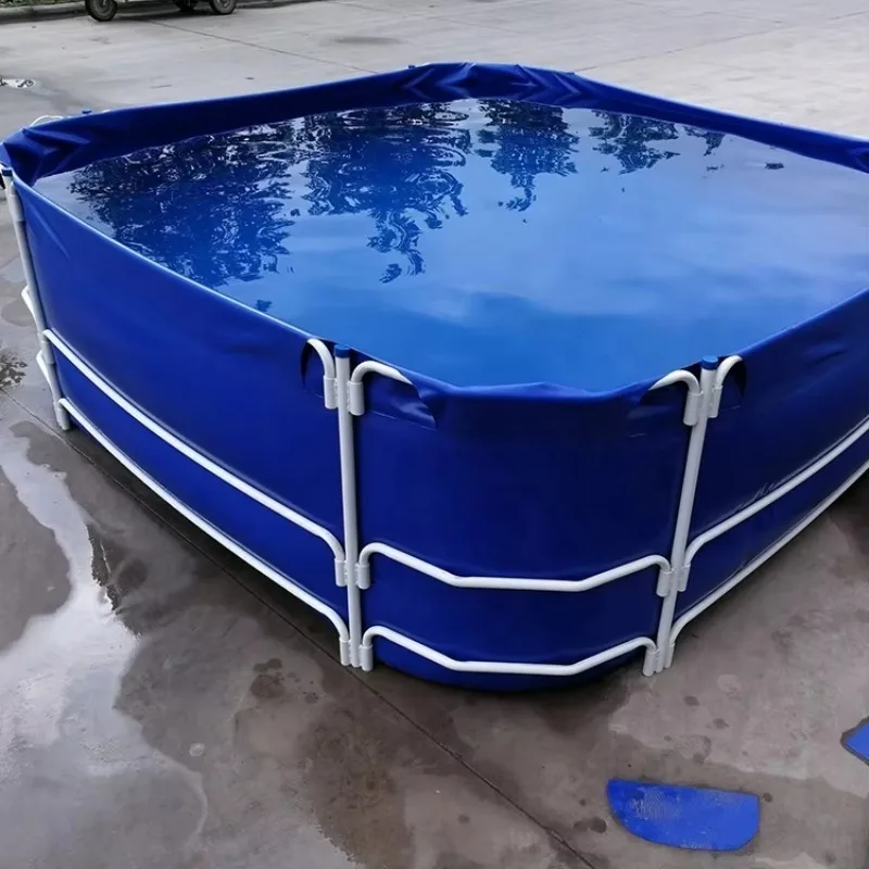 Factory Priced Large Capacity Circular Removable Fish Pond Steel Pipe Support PVC Tarpaulin Aquarium Fish Farming tank
Factory Priced Large Capacity Circular Removable Fish Pond Steel Pipe Support PVC Tarpaulin Aquarium Fish Farming tank