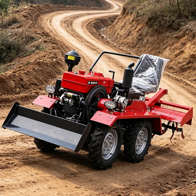 Customized Four‑wheel Tractor, High‑Power 4WD Cultivator, Upgraded Tiller, Multifunctional Agricultural Plowing Equipment
Customized Four‑wheel Tractor, High‑Power 4WD Cultivator, Upgraded Tiller, Multifunctional Agricultural Plowing Equipment