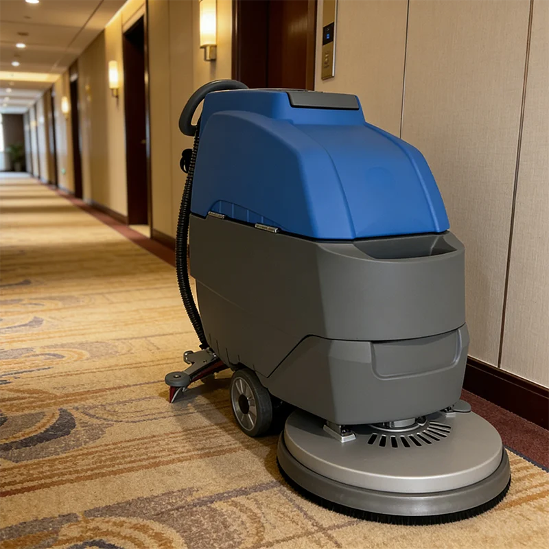 Commercial Automatic Walk Behind Scrubber Dryer with Lithium Battery for Long Runtime and Zero Emission Cleaning
Commercial Automatic Walk Behind Scrubber Dryer with Lithium Battery for Long Runtime and Zero Emission Cleaning