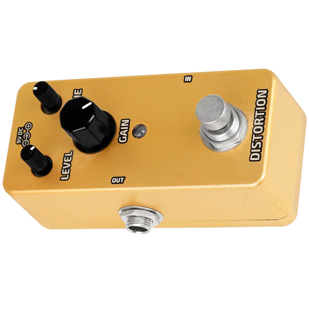 Distortion Effect Pedal All Metal Durable Anti Rust High Grade Circuits Longer Life Colorful Sound Simple Buttons Knobs Easy
Distortion Effect Pedal All Metal Durable Anti Rust High Grade Circuits Longer Life Colorful Sound Simple Buttons Knobs Easy