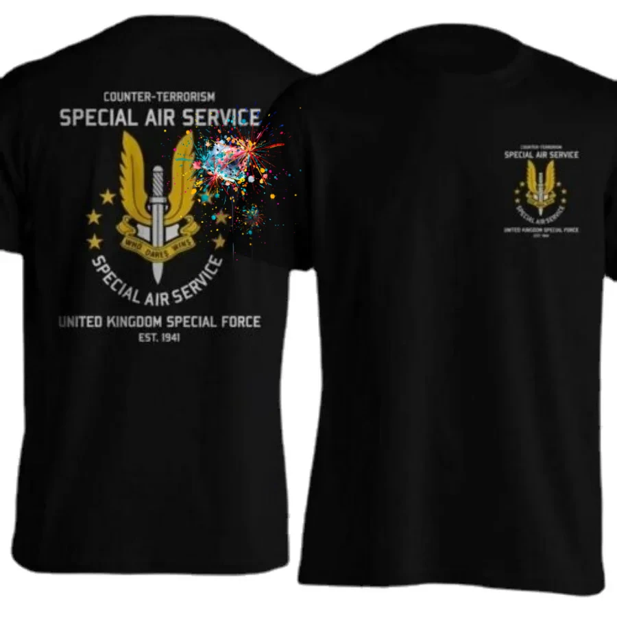 Counter Terrorism Special Air Service Royal British Army Special Forces Newest 2021 T Shirt Men Tops Cotton T Shirt
Counter Terrorism Special Air Service Royal British Army Special Forces Newest 2021 T Shirt Men Tops Cotton T Shirt