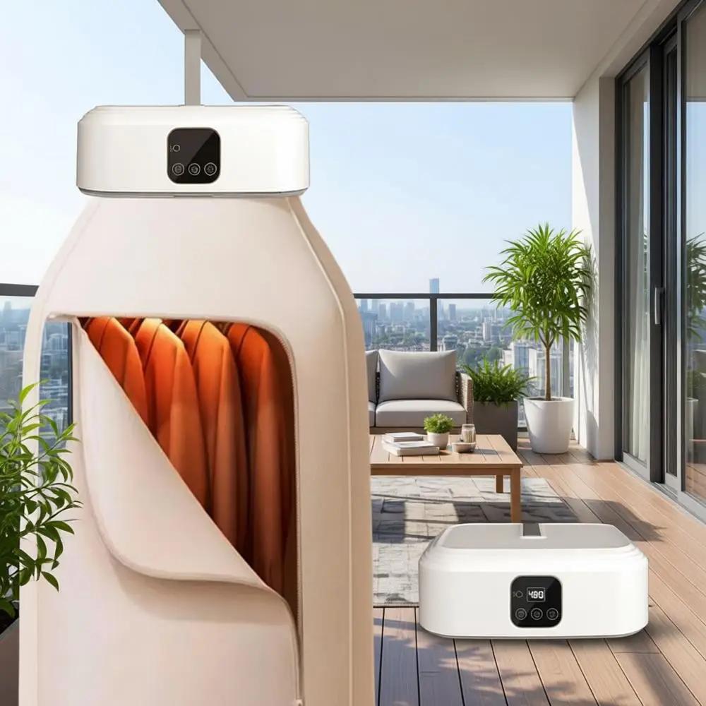 Портативная сушилка с таймером на 480 минут, быстрая сушка за 20 минут, мини-сушилка для автодомов, квартир, путешествий, общежитий с мешком для сушки и ремешком
Портативная сушилка с таймером на 480 минут, быстрая сушка за 20 минут, мини-сушилка для автодомов, квартир, путешествий, общежитий с мешком для сушки и ремешком