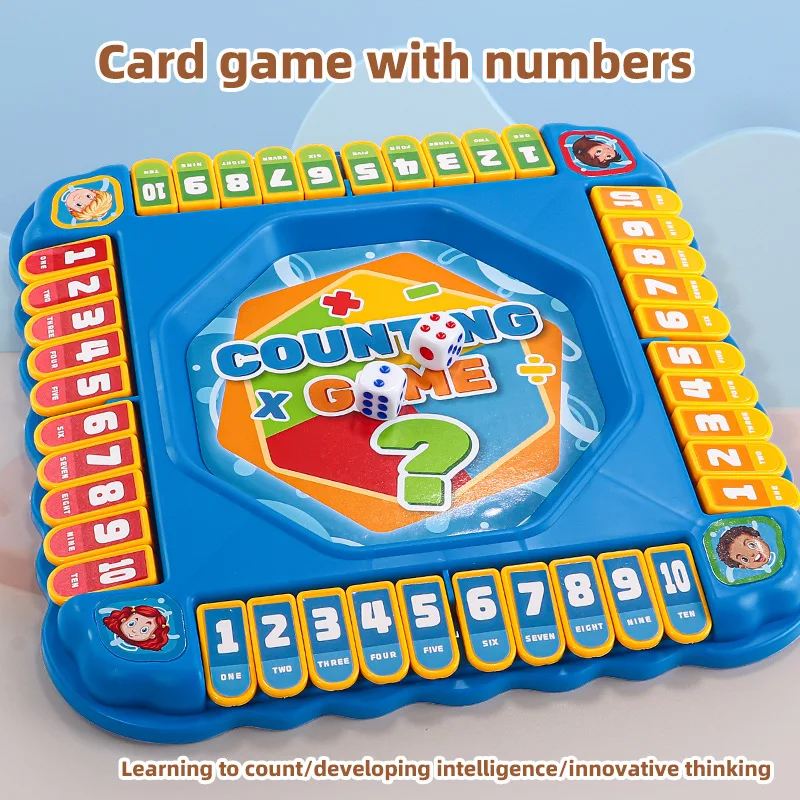 KNYYSECQ Children's Mathematics Flipping, Board Games, Battle Thinking Toys, Parent Child Interactive Teaching Tool Set
KNYYSECQ Children's Mathematics Flipping, Board Games, Battle Thinking Toys, Parent Child Interactive Teaching Tool Set