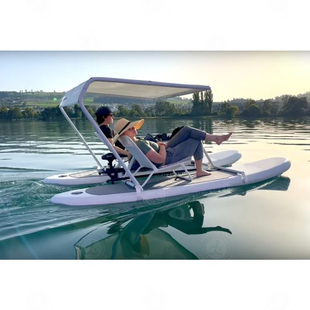 Durable Inflatable Catamaran Boat for Leisure and Fishing Two Person Watercraft with Portable Design
Durable Inflatable Catamaran Boat for Leisure and Fishing Two Person Watercraft with Portable Design