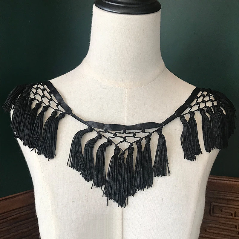 1 Yard Knotted 13CM Width Tassel Fringe Curtain Lace Trim For Diy Sewing Stage Clothing Latin Dress Accessories Upholstery Decor
1 Yard Knotted 13CM Width Tassel Fringe Curtain Lace Trim For Diy Sewing Stage Clothing Latin Dress Accessories Upholstery Decor