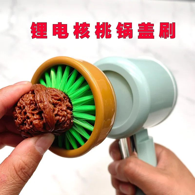 Creative Walnut Electric Brush Pot Lid Pig Mane Brush Bodhi Seed Maintenance Cleaning Brush
Creative Walnut Electric Brush Pot Lid Pig Mane Brush Bodhi Seed Maintenance Cleaning Brush