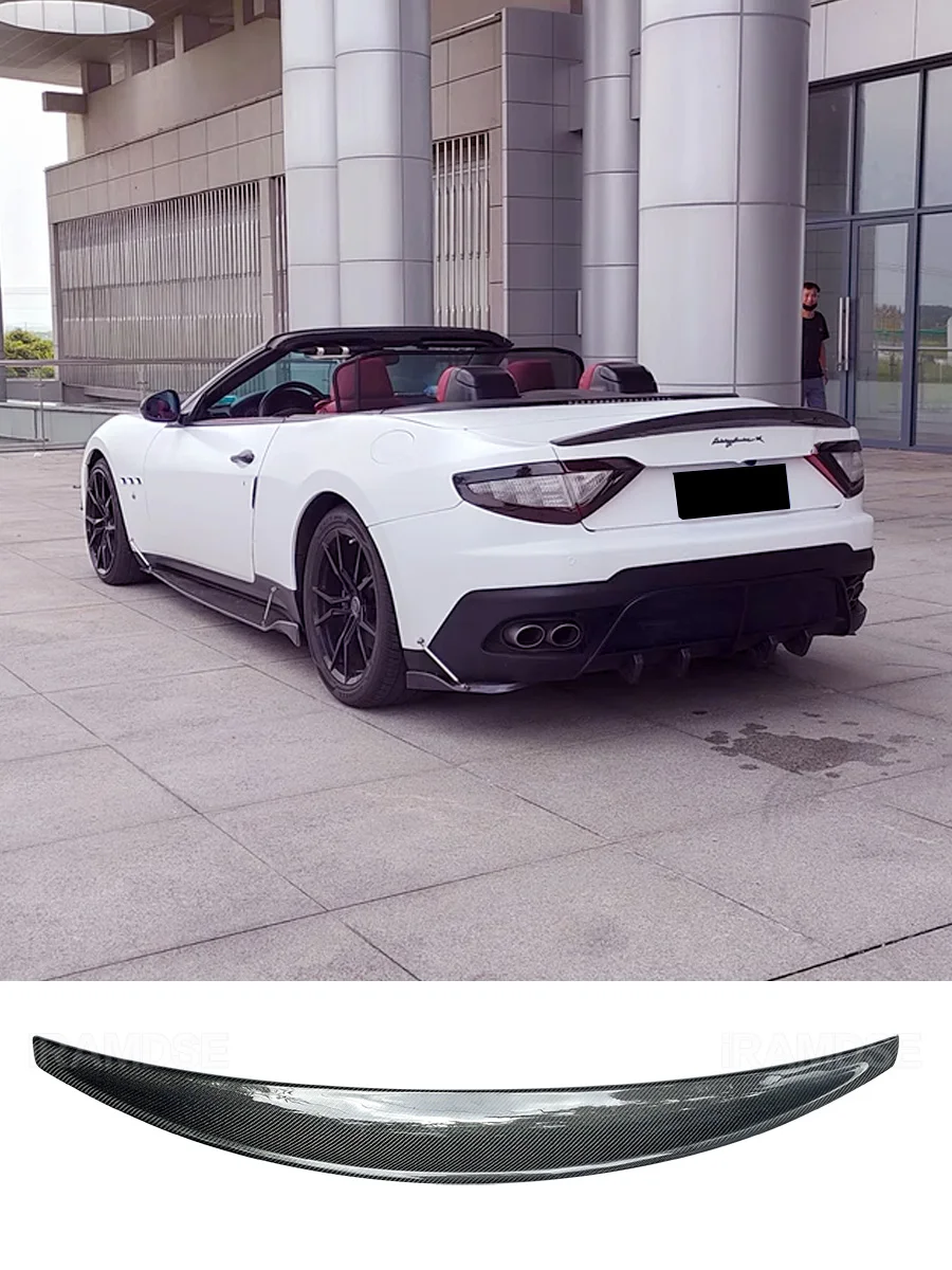 Spoiler for Maserati GranTurismo GT GTS Tail Fin 2007 To 2015 Carbon Fiber Rear Trunk Wing Accessories
Spoiler for Maserati GranTurismo GT GTS Tail Fin 2007 To 2015 Carbon Fiber Rear Trunk Wing Accessories