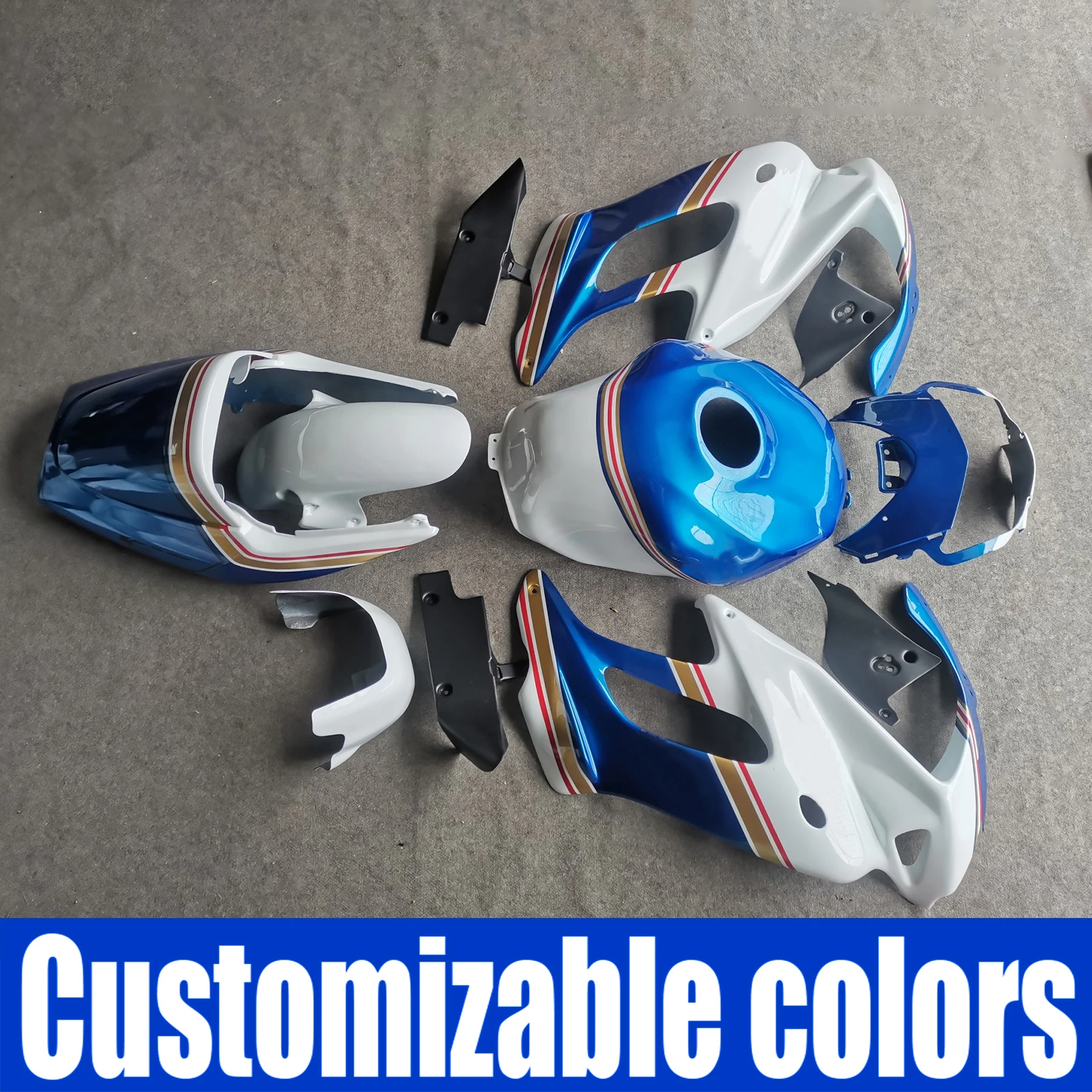 Motorcycle Accessories Fit For 1997 - 2005 1998 1999 2000 2001 2002 2003 VTR1000F VTR1000 F Bodywork Fairing Set Kit Fire Storm
Motorcycle Accessories Fit For 1997 - 2005 1998 1999 2000 2001 2002 2003 VTR1000F VTR1000 F Bodywork Fairing Set Kit Fire Storm