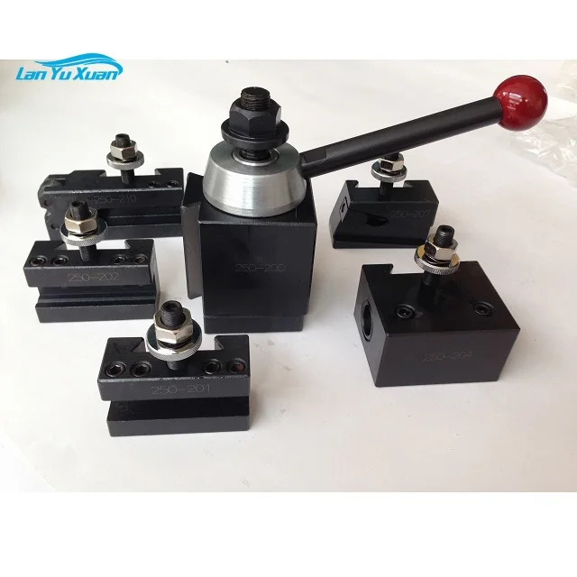 W251-444 Series Machine Tool Accessories Quick Quick Change Tool Post USA Type QCT
W251-444 Series Machine Tool Accessories Quick Quick Change Tool Post USA Type QCT
