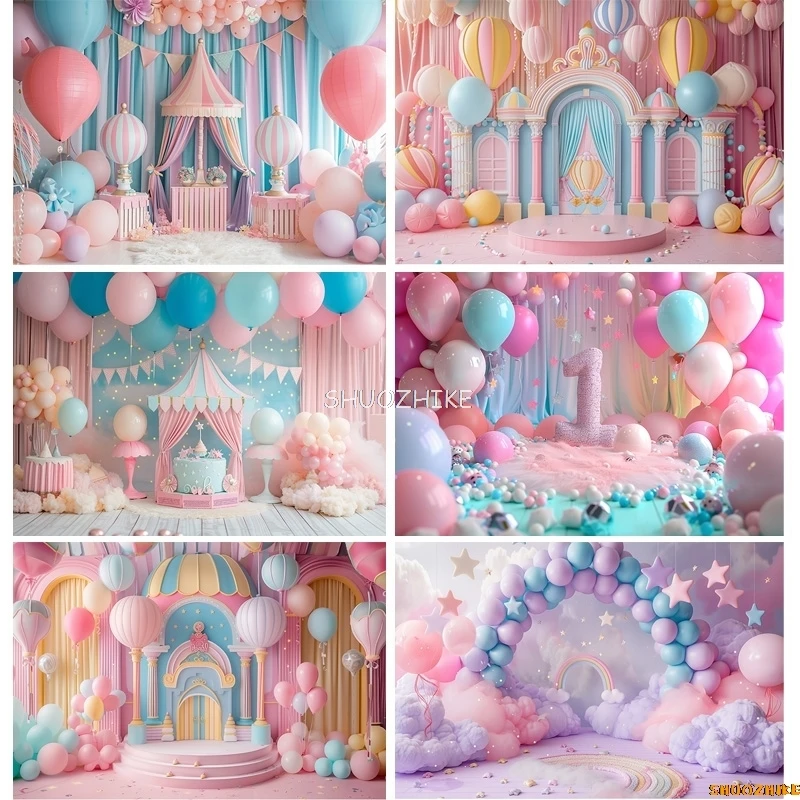 Baby Room Happy Birthday Photography Backdrops Props Newborn Party Decoration Balloons Arch Floral Theme Photo Background QQ-10
Baby Room Happy Birthday Photography Backdrops Props Newborn Party Decoration Balloons Arch Floral Theme Photo Background QQ-10