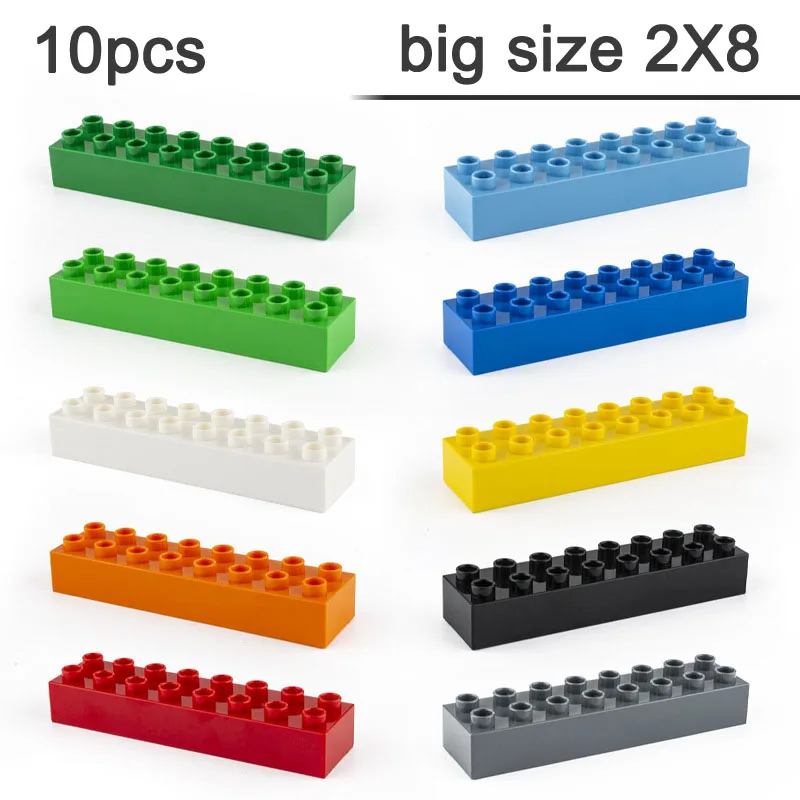 MOC Large Building Block Brick 4199 2x8 Bricks Big Size Bulk Part Compatible with Assembles Accessories Children Toy
MOC Large Building Block Brick 4199 2x8 Bricks Big Size Bulk Part Compatible with Assembles Accessories Children Toy