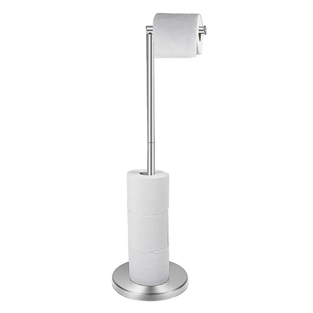 Stainless Steel Toilet Paper Stand Rustproof Modern Design Free Standing Toilet Paper Holder Anti - Corrosion Tissue Rack
Stainless Steel Toilet Paper Stand Rustproof Modern Design Free Standing Toilet Paper Holder Anti - Corrosion Tissue Rack