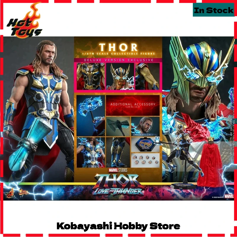 Brand New in Stock Hot Toys HT MMS656 Thor 9.0 Deluxe Version Thor Love and Thunder 1/6 Collectible Figure
Brand New in Stock Hot Toys HT MMS656 Thor 9.0 Deluxe Version Thor Love and Thunder 1/6 Collectible Figure