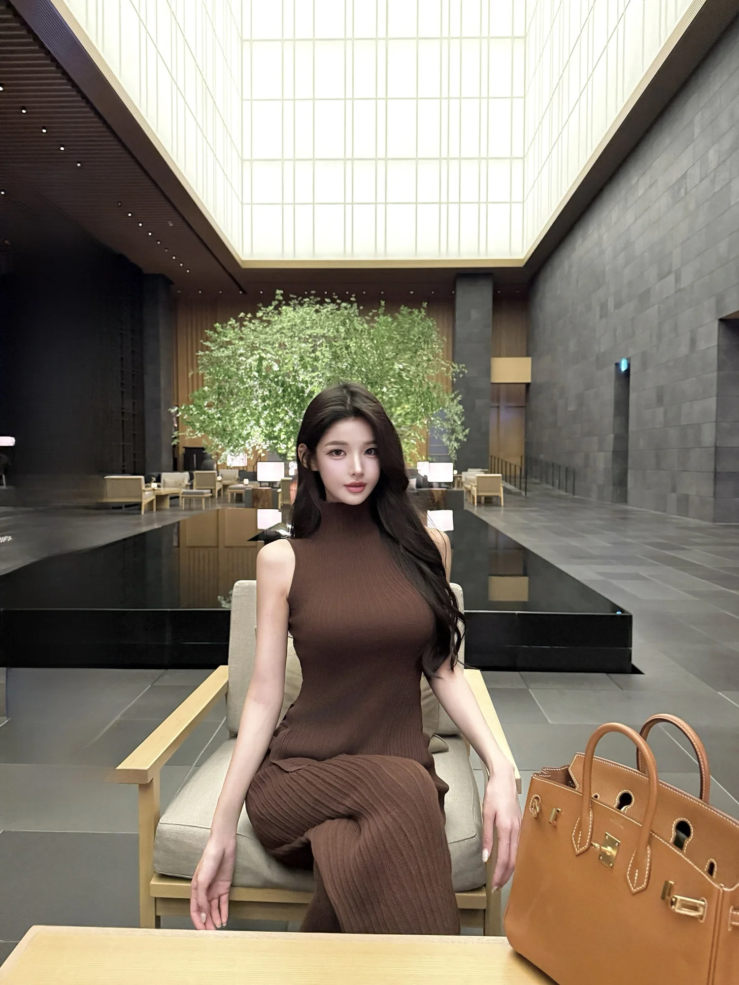 Skm2k Viola Silk And Hemp Knitted Set Casual Slim Fit ort Sve High Collar Pure Color Women's Faion Autumn Wear
Skm2k Viola Silk And Hemp Knitted Set Casual Slim Fit ort Sve High Collar Pure Color Women's Faion Autumn Wear