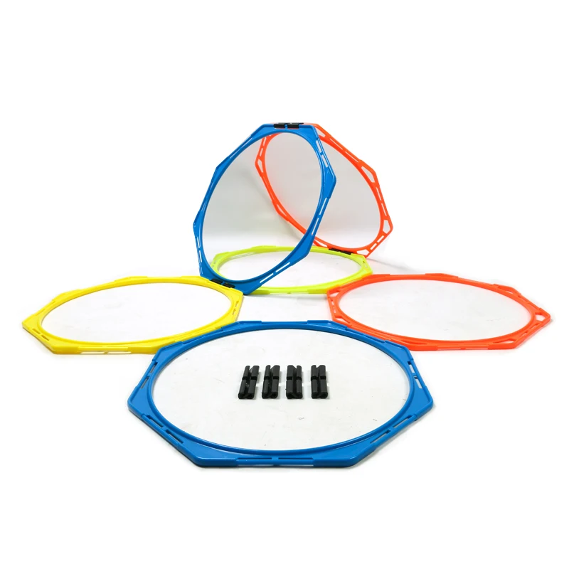 6Pcs With Bag 50cm Octagonal Training Ring Agility Ring Fitness Ring Football Basketball Training Speed Rings
6Pcs With Bag 50cm Octagonal Training Ring Agility Ring Fitness Ring Football Basketball Training Speed Rings